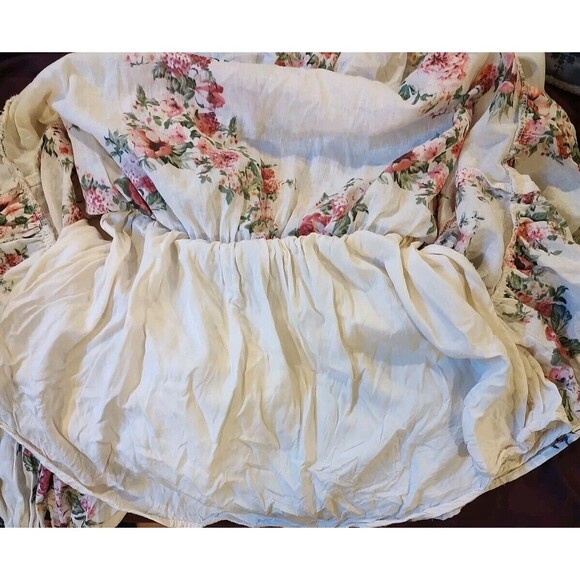 VICI Dress Women's Size Medium Tiered Ruffled Lined Country Romantic Concert - Picture 9 of 9